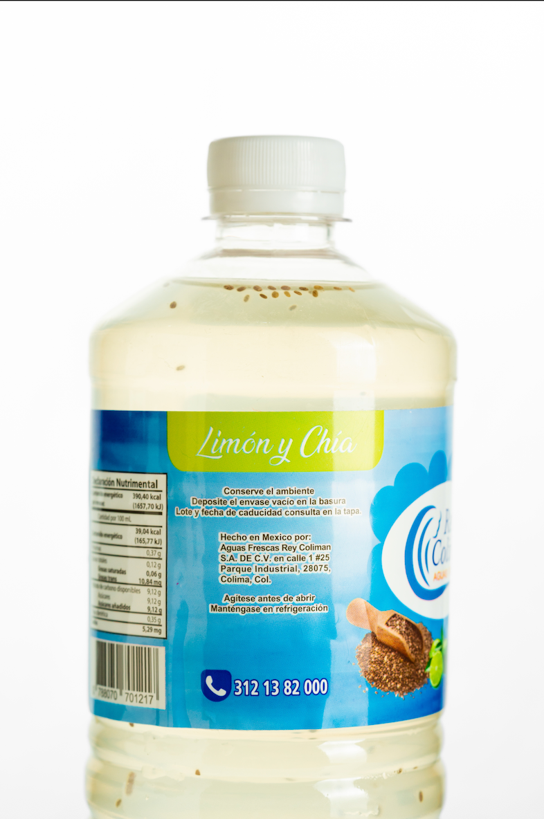 Limón con chía